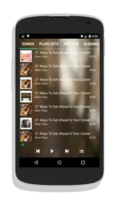 Music Player android App screenshot 5